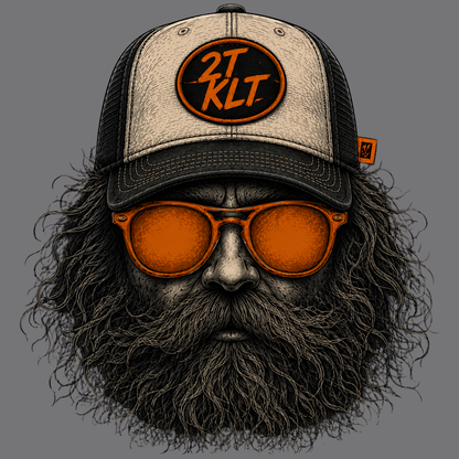 T-Shirt. Zweitakt Nomaden – Der Trucker.