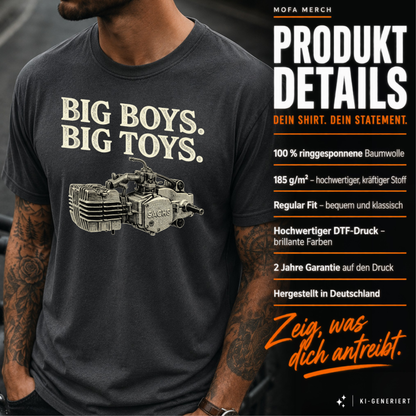 T-Shirt. Big Boys Big Toys