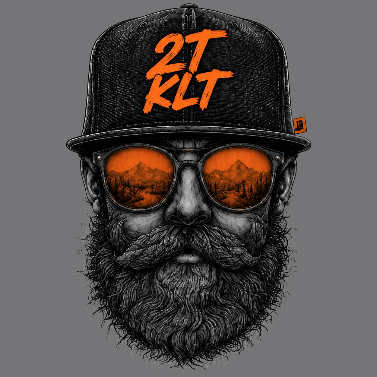 T-Shirt. Zweitakt Nomaden – Der Hipster.