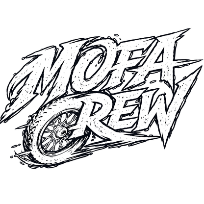 Mädels T-Shirt. Mofa Crew.