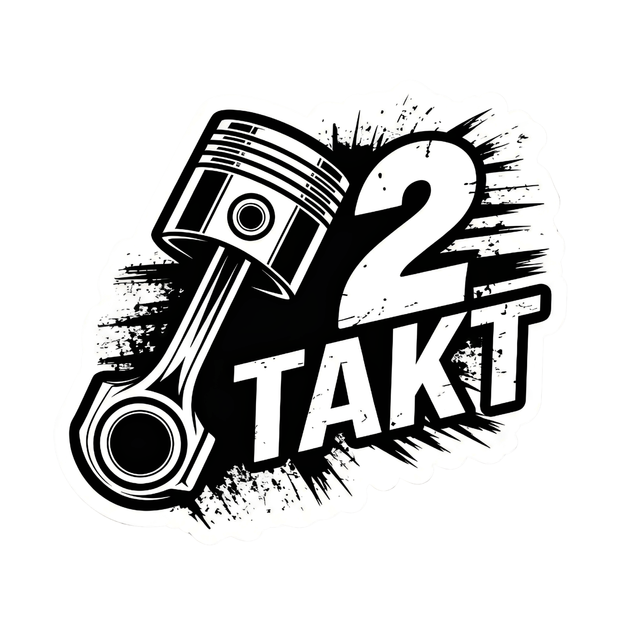 Mädels T-Shirt. 2-Takt.