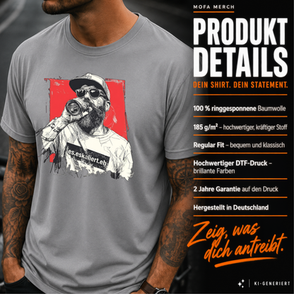 T-Shirt. Generation Zweitakt - Es eskaliert eh.