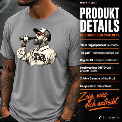 T-Shirt. Benzin im Blut.