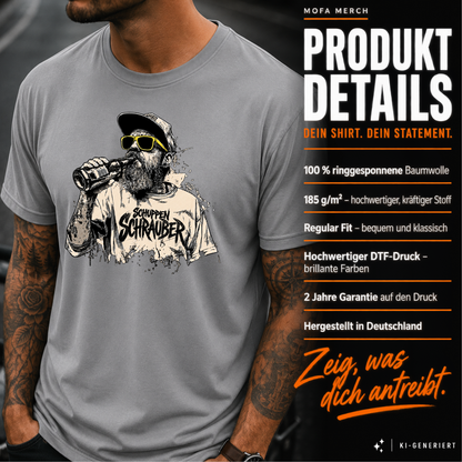 T-Shirt. Generation Zweitakt - Schuppenschrauber.