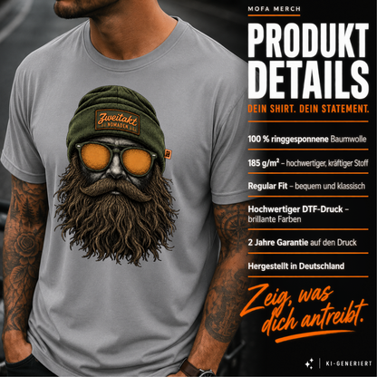 T-Shirt. Zweitakt Nomaden – Der Jäger.