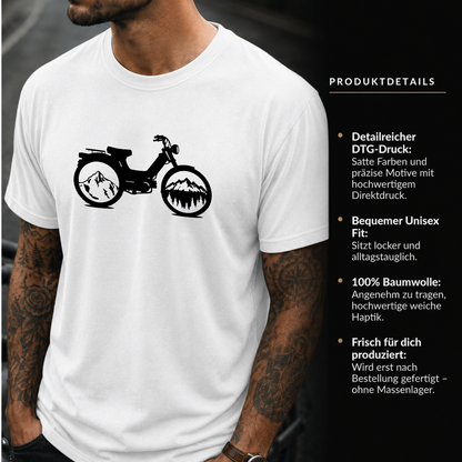 T-Shirt. Freiheit auf zwei Rädern.