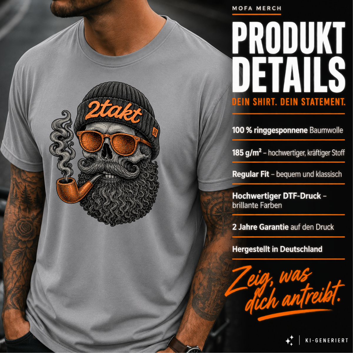 T-Shirt. 2Takt Lifestyle.