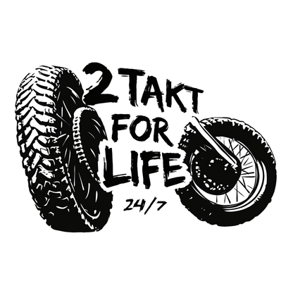 Mädels T-Shirt. 2 Takt for Life.