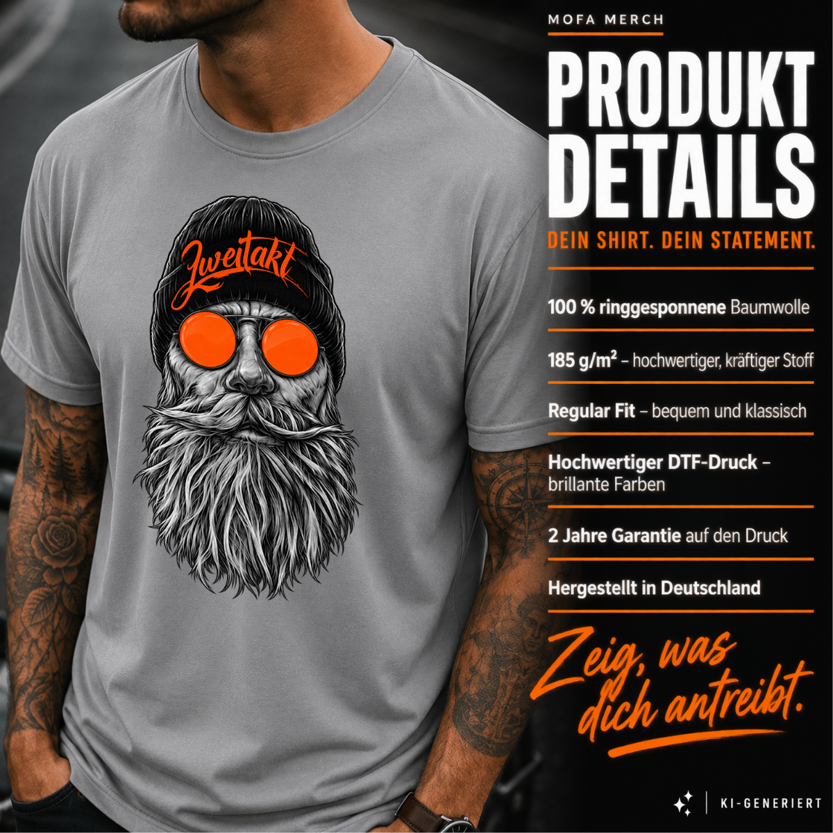 T-Shirt. Hipster Schrauber.