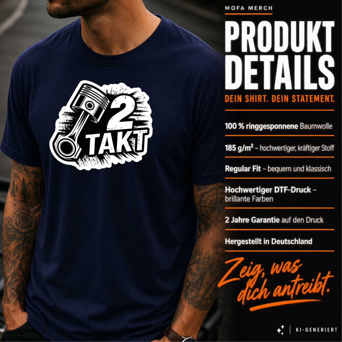 T-Shirt. 2-Takt.