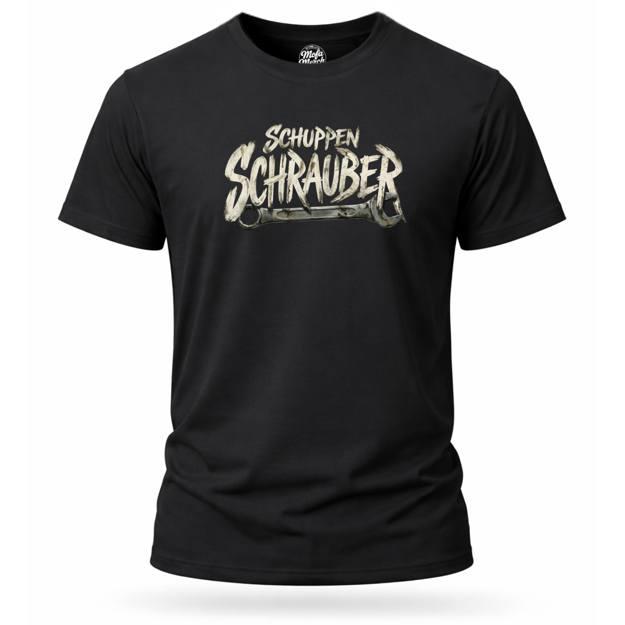 T-Shirt. Schuppen Schrauber.