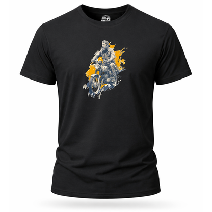 T-Shirt. Alte Schule.