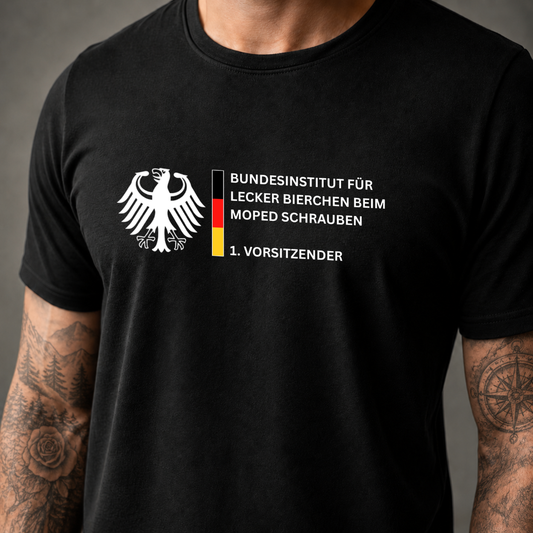 T-Shirt. Lecker Bierchen und Schrauben.