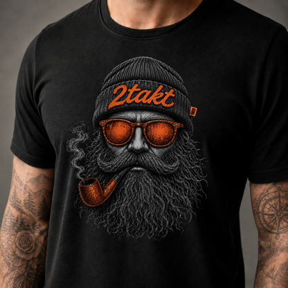 T-Shirt. Zweitakt Nomaden – Der Seemann.