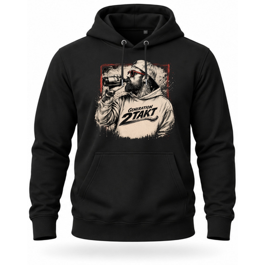 Hoodie Softstyle®. Generation Zweitakt - Daydrinking.