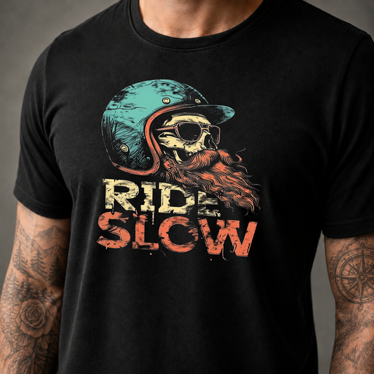 T-Shirt. Ride Slow.