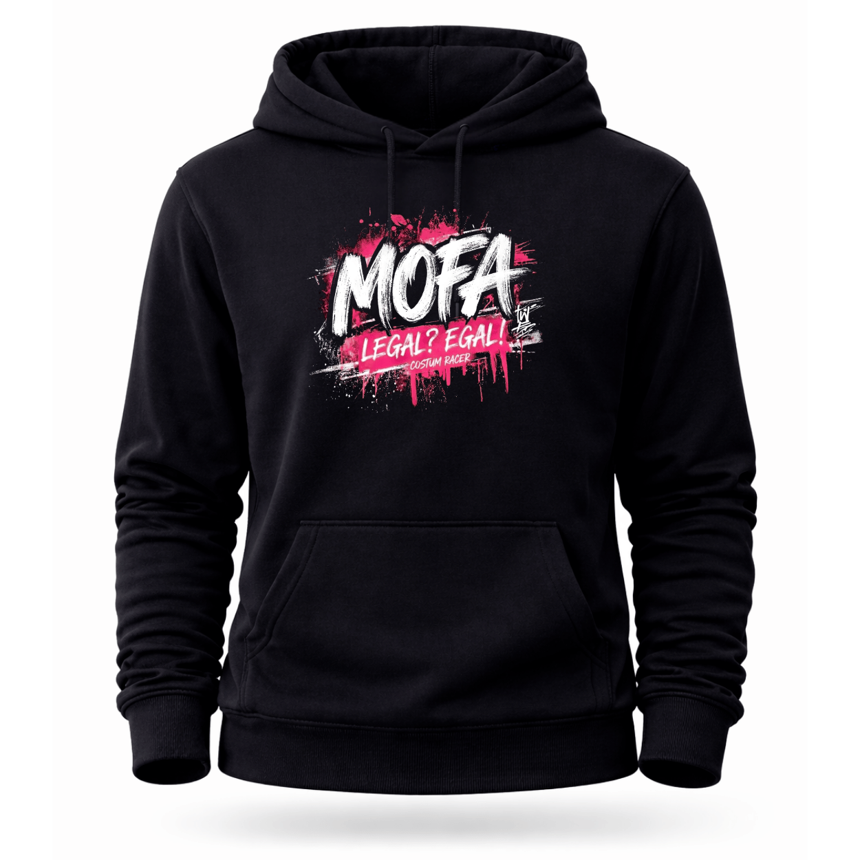 Mädels Hoodie Softstyle®. MOFA – Legal? Egal!