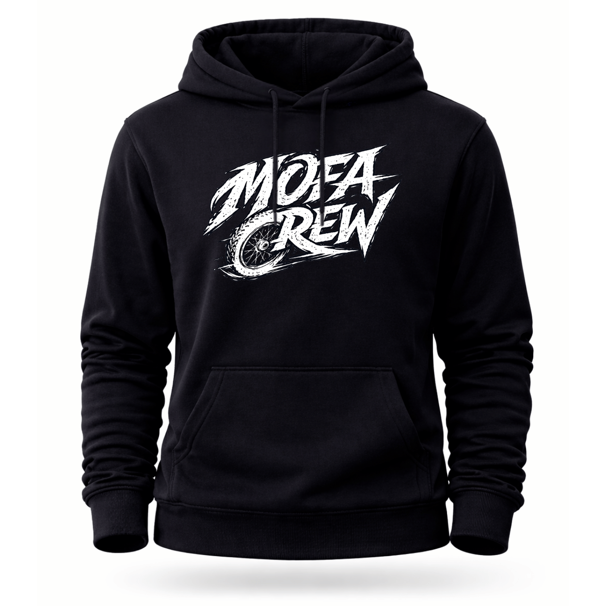 Mädels Hoodie Softstyle®. Mofa Crew.