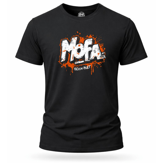 T-Shirt. Mofa 50ccm Kult.