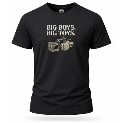 T-Shirt. Big Boys Big Toys.