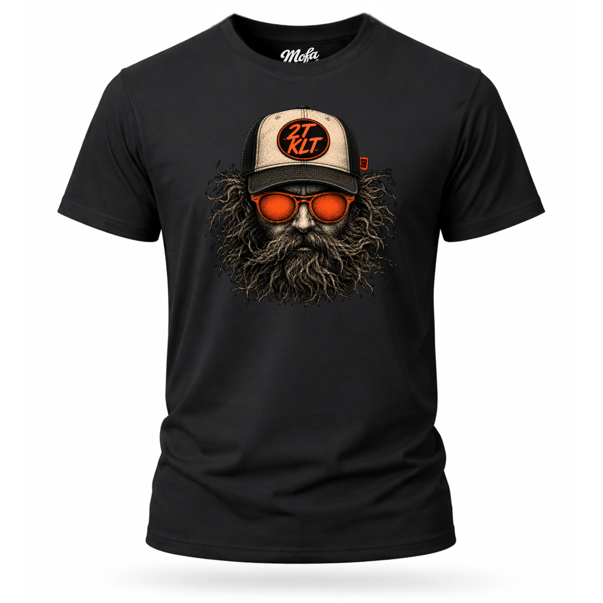 T-Shirt. Zweitakt Nomaden – Der Trucker.