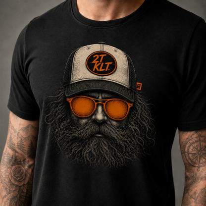 T-Shirt. Zweitakt Nomaden – Der Trucker.