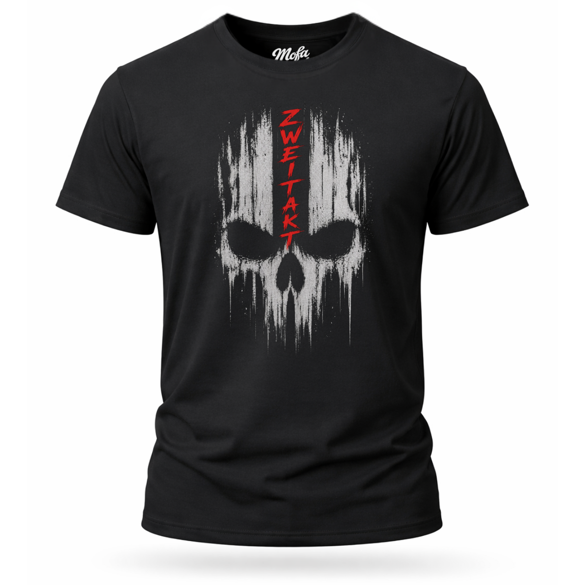 T-Shirt. Zweitakt Skull.