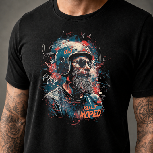 T-Shirt. Kult Moped
