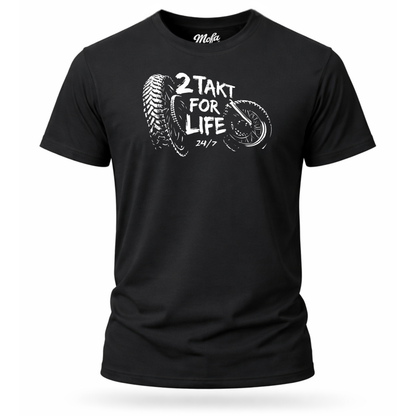 T-Shirt. 2 Takt for Life.