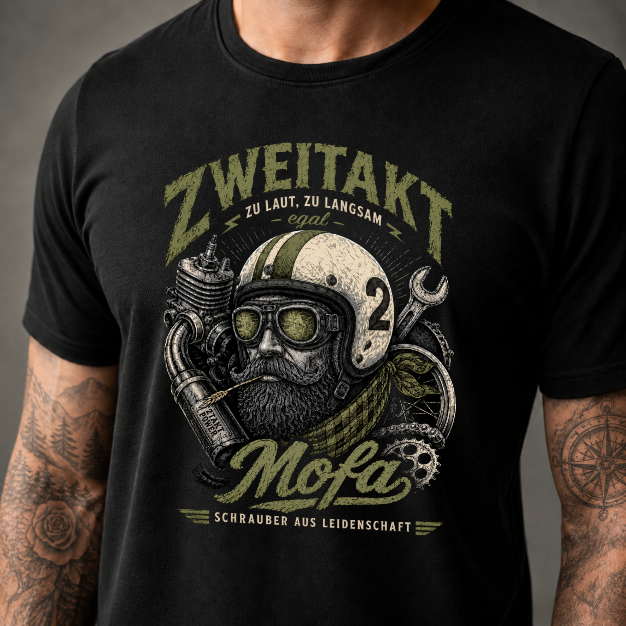 T-Shirt. Schrauber aus Leidenschaft.