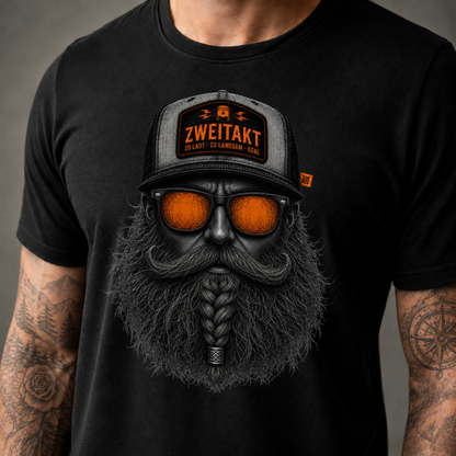 T-Shirt. Zweitakt Nomaden – Der Wikinger.