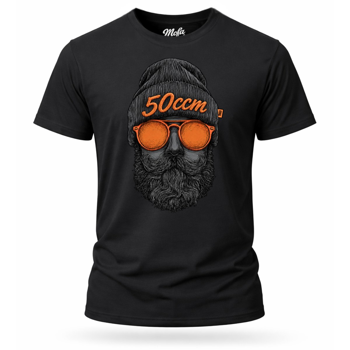 T-Shirt. Zweitakt Nomaden – Der Vagabund 50ccm.