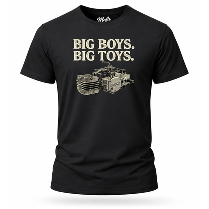 T-Shirt. Big Boys Big Toys