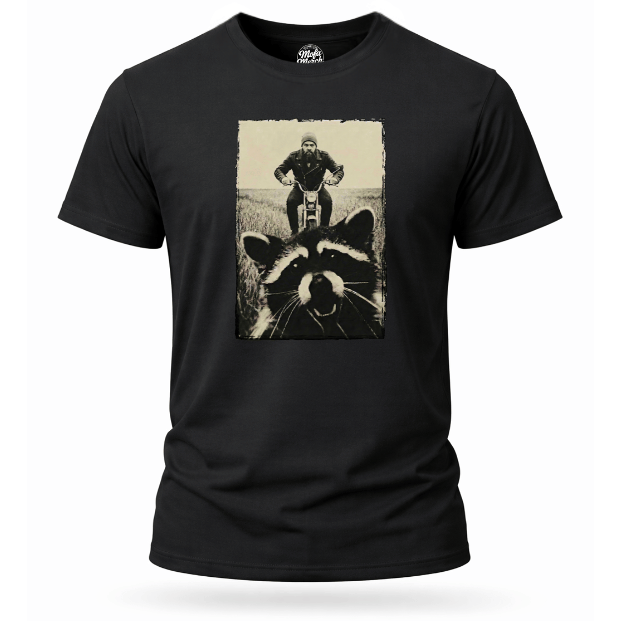 T-Shirt. Racoon.