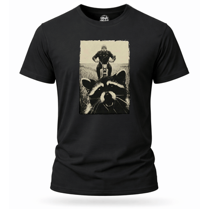 T-Shirt. Racoon.