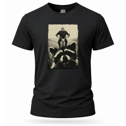 T-Shirt. Racoon.