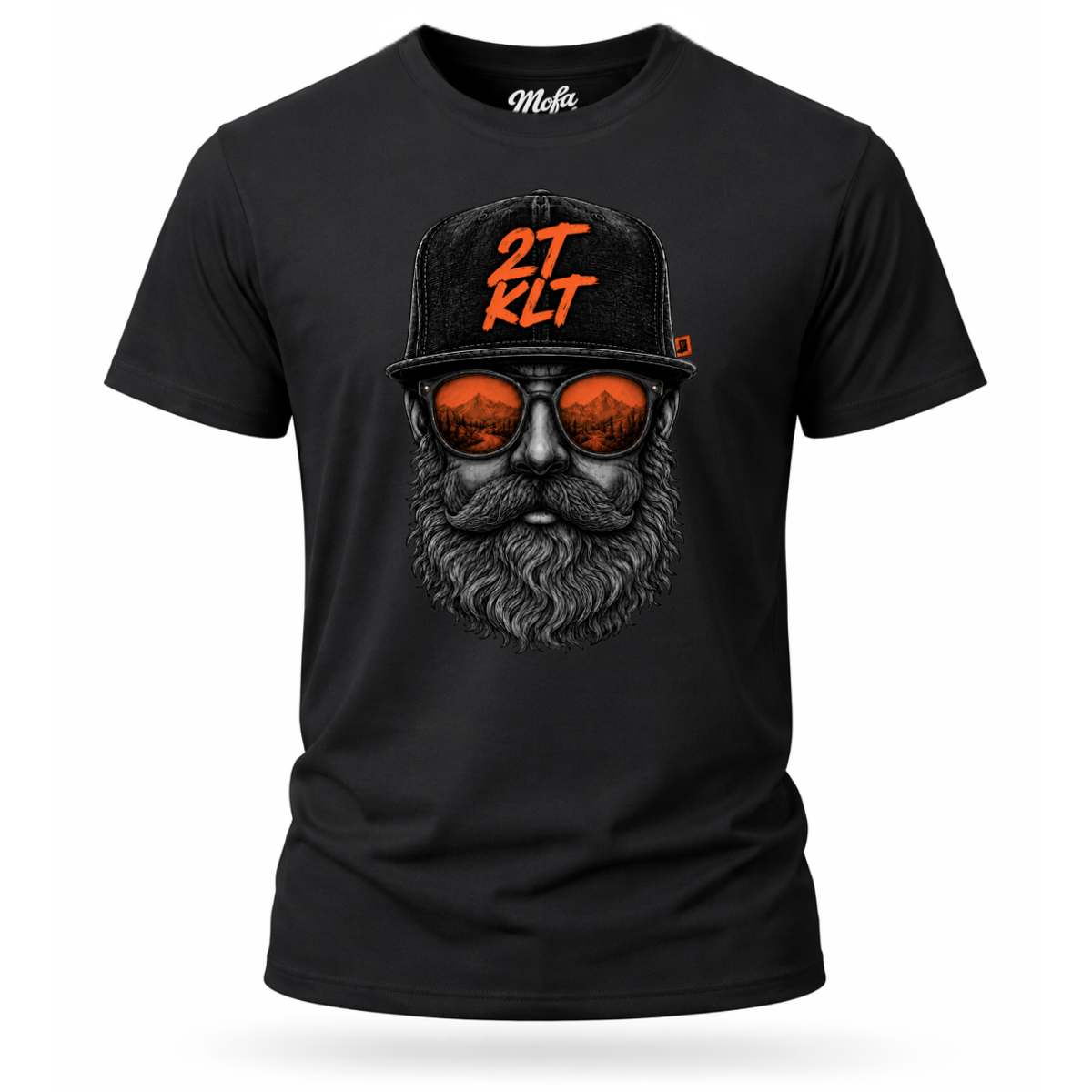 T-Shirt. Zweitakt Nomaden – Der Hipster.