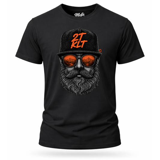 T-Shirt. Zweitakt Nomaden – Der Hipster.