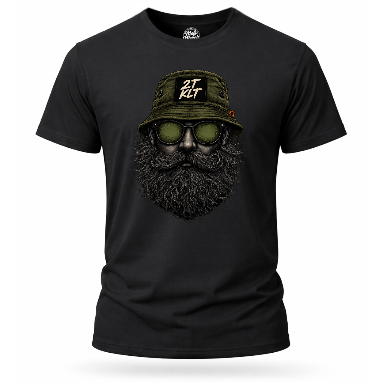 T-Shirt. Zweitakt Nomaden – Der Angler.