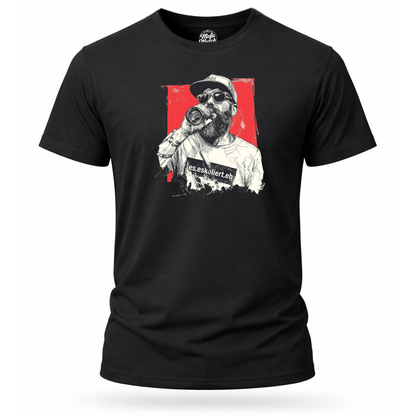 T-Shirt. Es eskaliert eh.