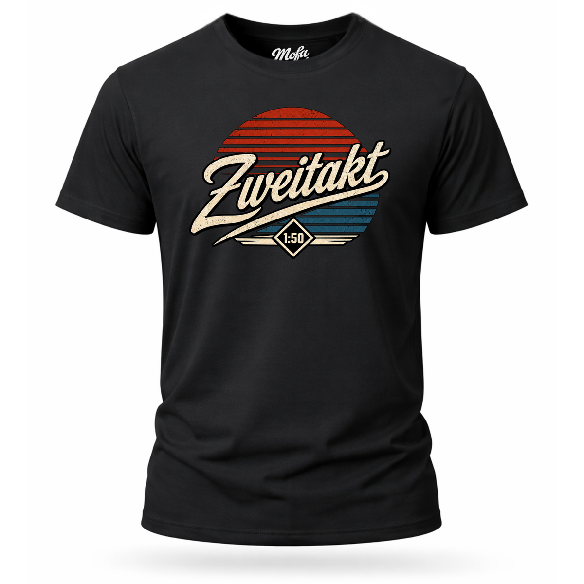 T-Shirt. Retro Sunset.