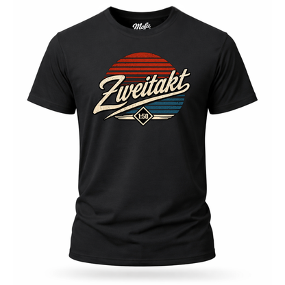 T-Shirt. Retro Sunset.