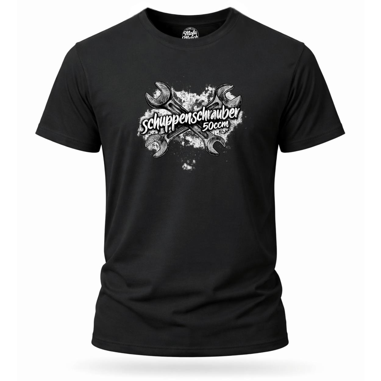 T-Shirt. Schuppenschrauber 50ccm.