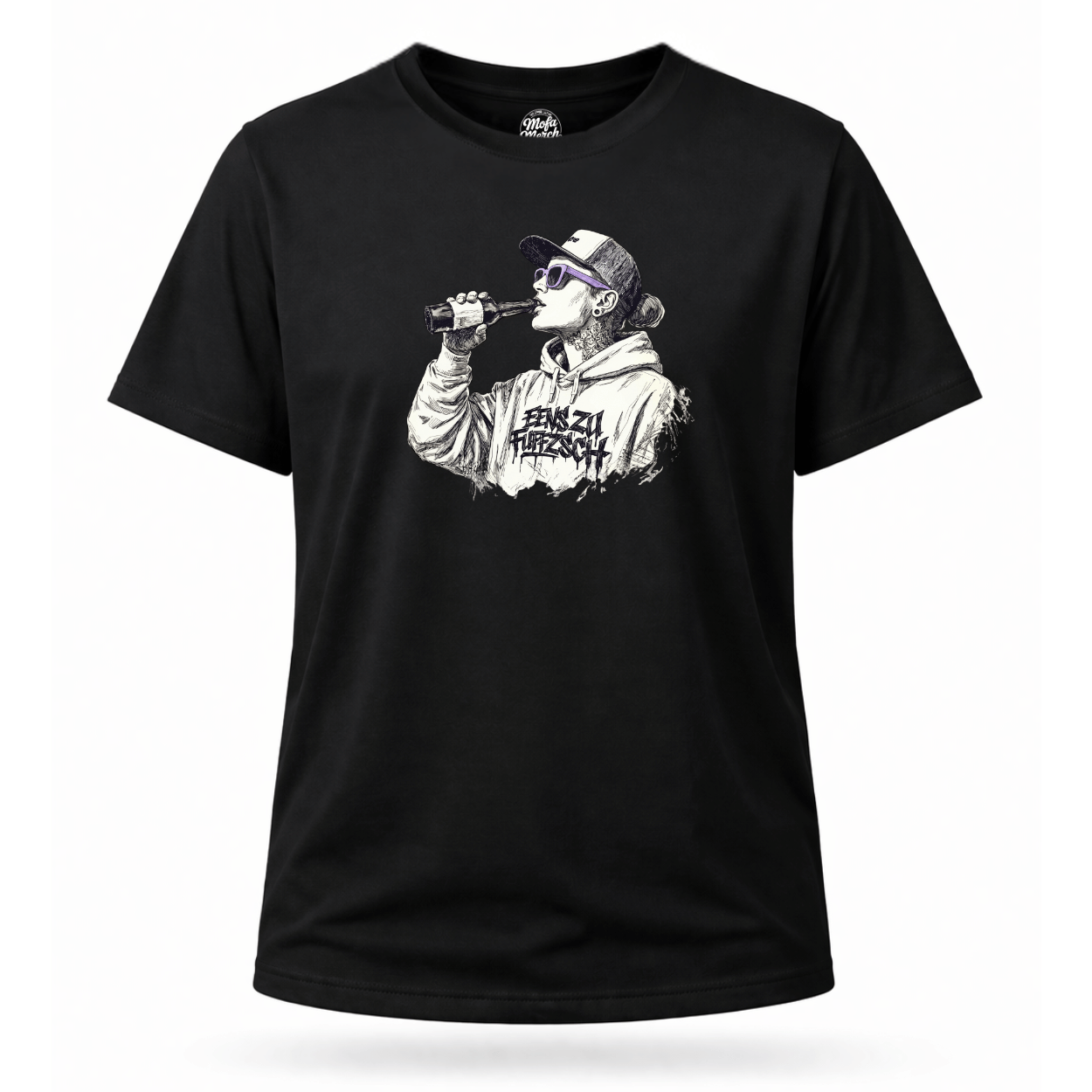 Mädels T-Shirt. Benzin im Blut.