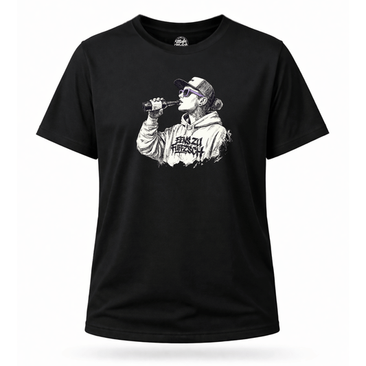 Mädels T-Shirt. Benzin im Blut.