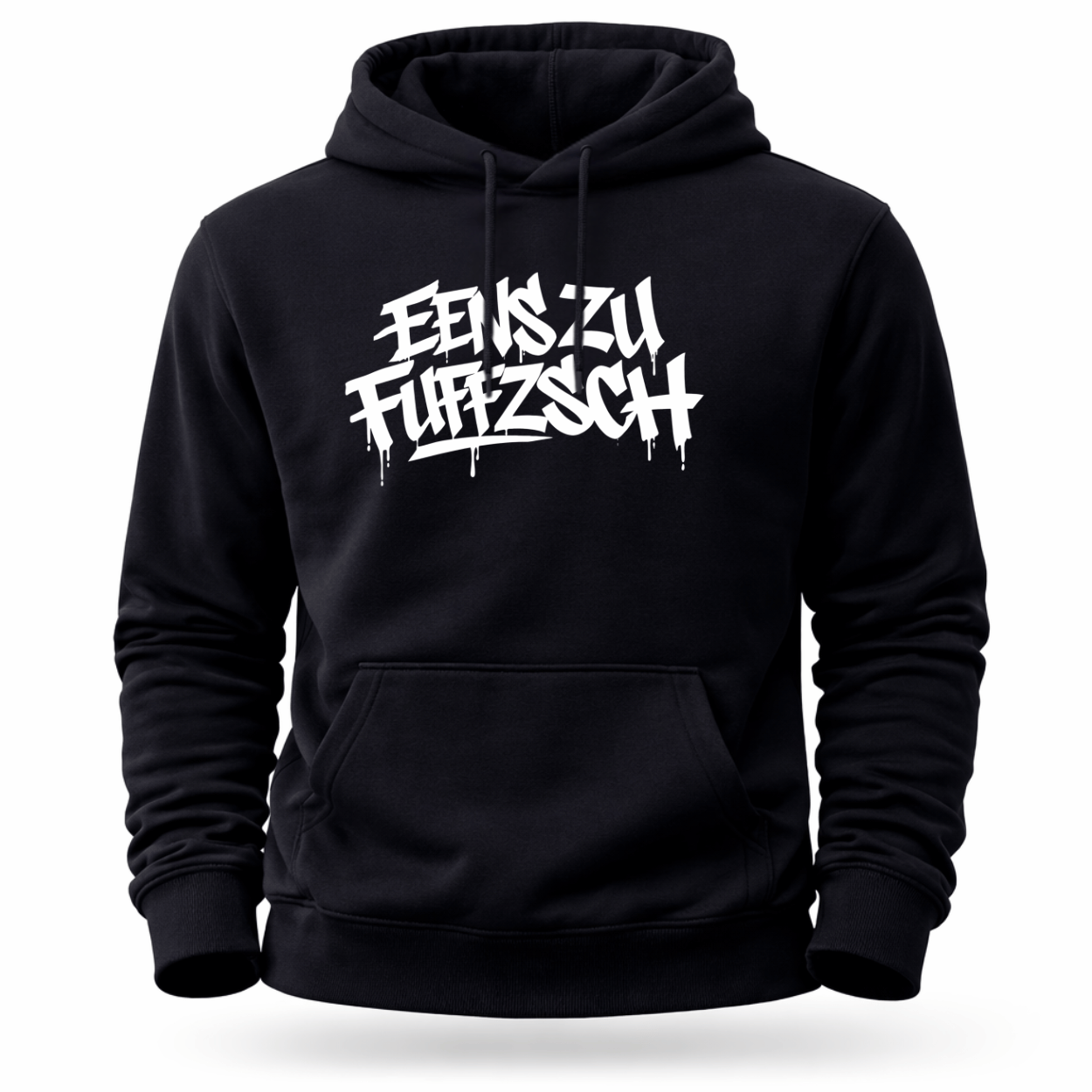 Hoodie Softstyle®. Eens zu fuffzsch.
