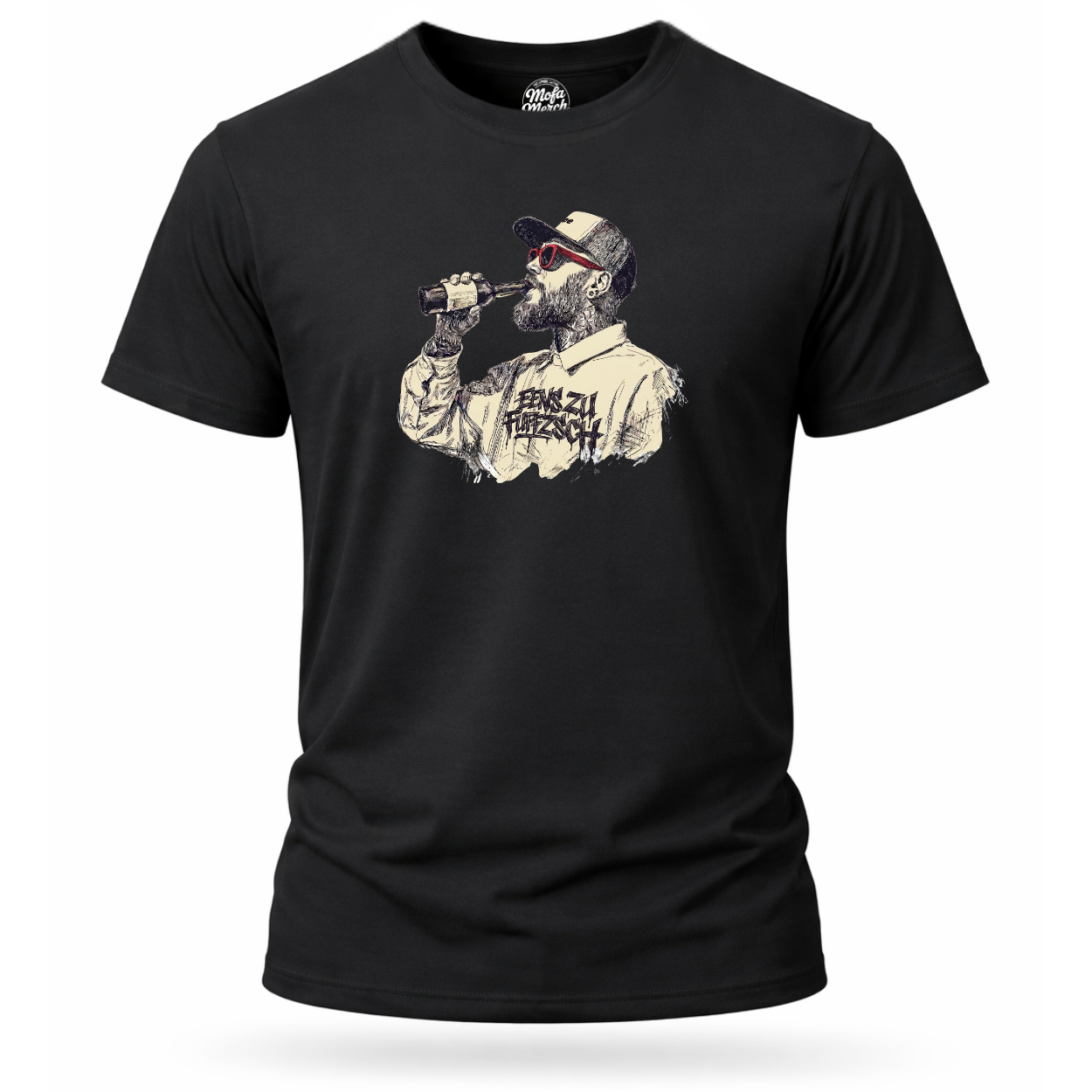 T-Shirt. Benzin im Blut.