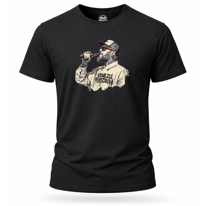 T-Shirt. Benzin im Blut.