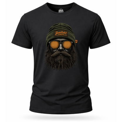 T-Shirt. Zweitakt Nomaden – Der Jäger.