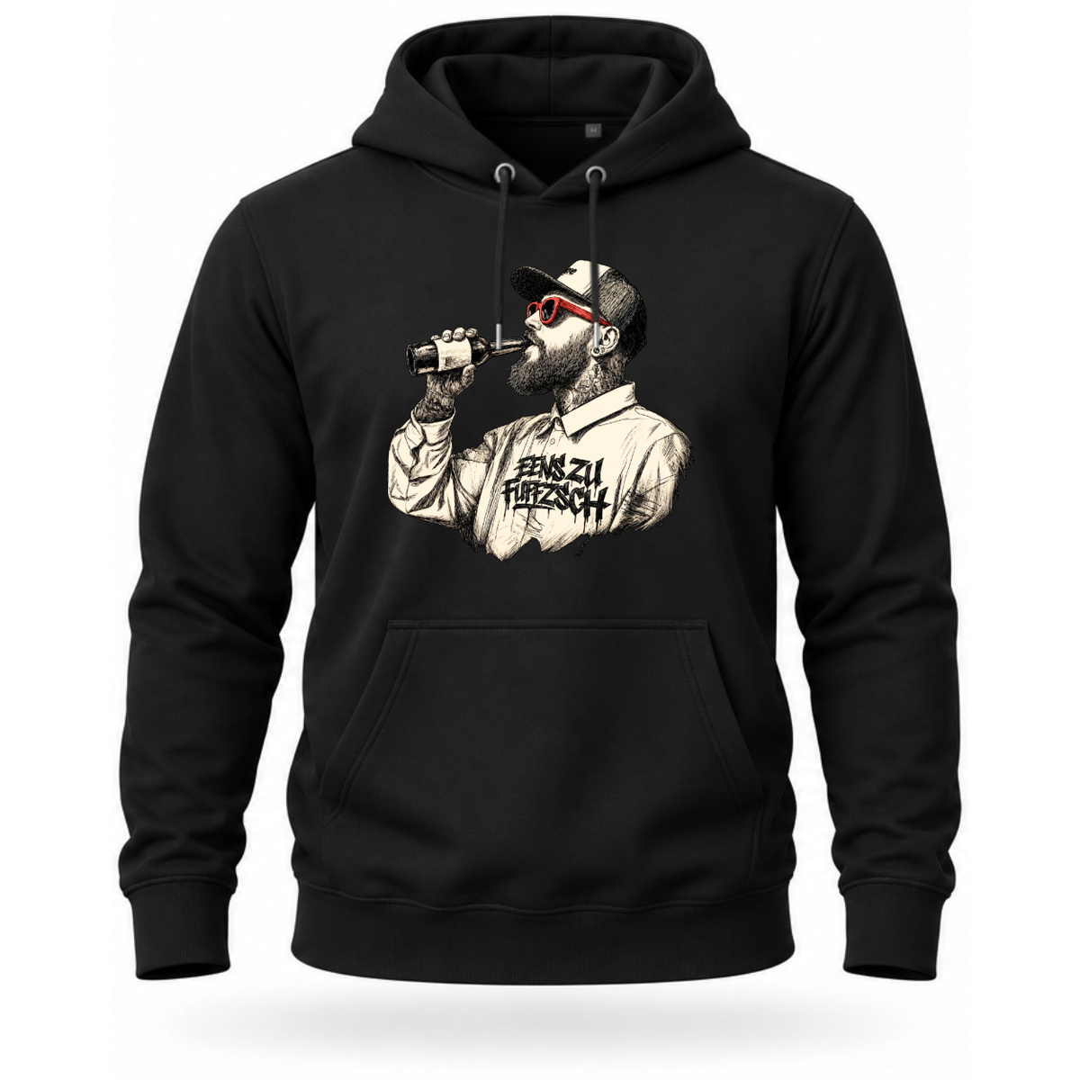 Hoodie Softstyle®. Benzin im Blut.